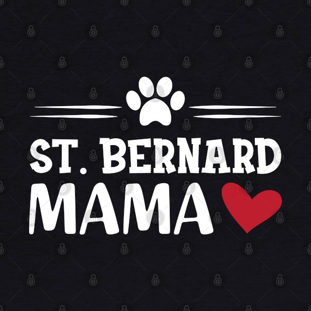 St. Bernard Mama by KC Happy Shop